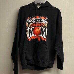 Basketball Mom Black Hoodie